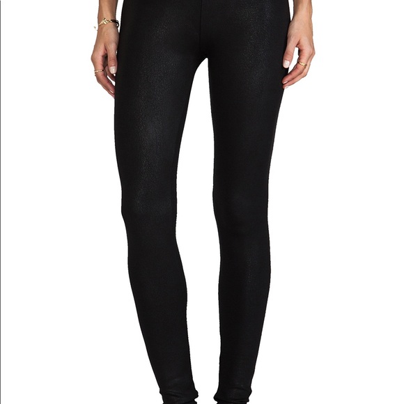 Krisa Coated Leggings (NWT) - Picture 3 of 7
